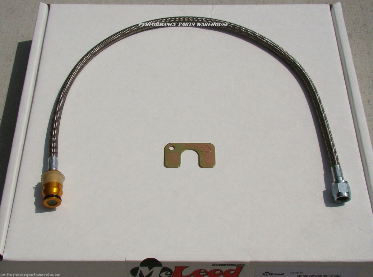 HYDRAULIC CLUTCH LINE 9802 CAMARO QUICK DISCONNECT QD / AN4 FITTING Race Tuning