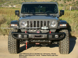 2018-Newer Jeep Wrangler JL/Gladiator OEM Steel Rubicon Front Bumper w/ LED Fog Lights