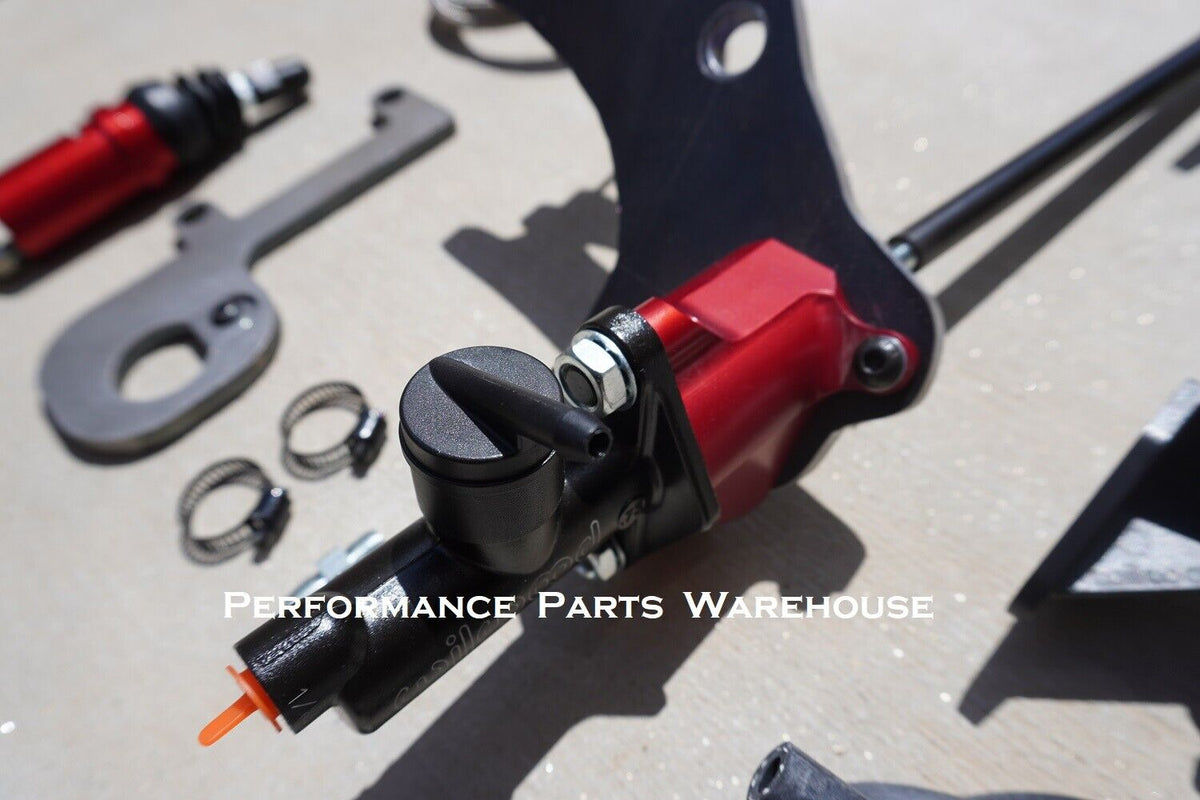 McLeod Racing Hydraulic Clutch Conversion – 67-69 Camaro, 68-74 Nova, External Slave, Red/Black