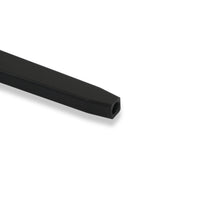 BILLET ALUMINUM SHIFTER STICK, SATIN BLACK - 16.5" TALL, 4.5" SETBACK