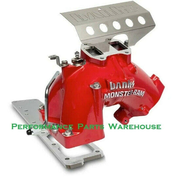 BANKS MONSTER RAM AIR INTAKE 2007.5-12 DODGE 6.7L CUMMINS - RED POWDER COATED