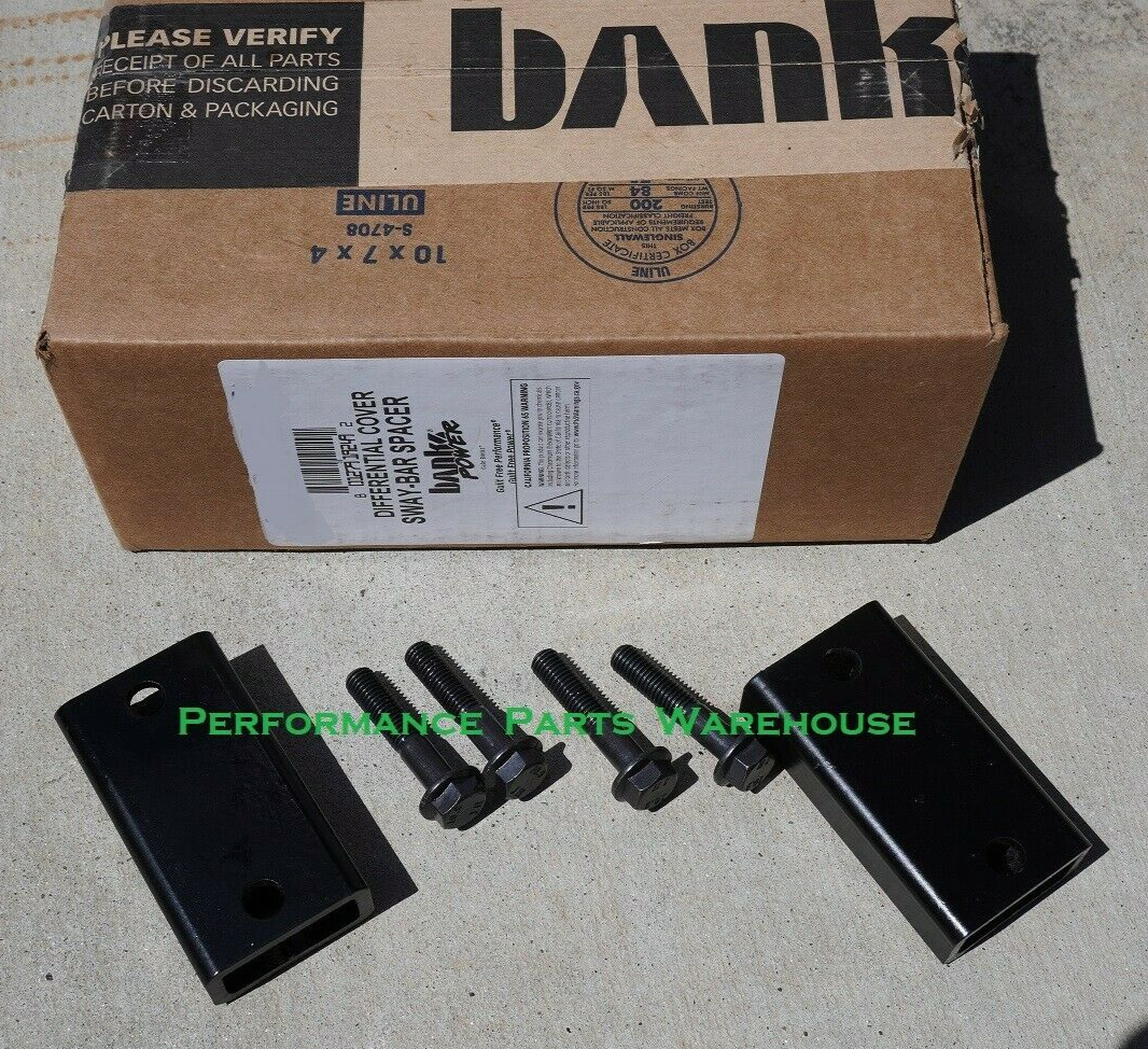 SWAY BAR SPACERS For BANKS REAR END DIFFERENTIAL COVER 2014-18 RAM 250 ...