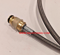 96-03 CHEVY S10, GMC SONOMA STEEL BRAIDED HYDRAULIC CLUTCH LINE - HOSE