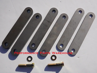 FORD F250 F350 2-PIECE DRIVESHAFT ALIGNMENT SHIM KIT 2-8" LIFT