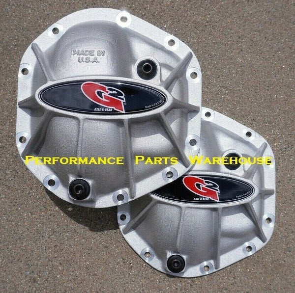 07-18 JEEP WRANGLER JK RUBICON FRONT & REAR CAST ALUMINUM DIFF COVERS - DANA 44
