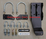 BRACKET KIT ONLY For DUAL FRONT STABILIZER SHOCKS 09-13 RAM 2500, 09-12 RAM 3500