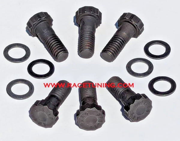 SBC BBC PRESSURE PLATE BOLTS 12-POINT CHROMOLY For Chevy Clutch / Pressure Plate