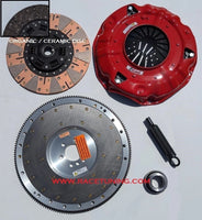 97-15 CHEVY LS CLUTCH / ALUMINUM FLYWHEEL McLEOD SUPER STREET PRO; 26-SPLINE TREMEC T5 T56 TKO TKX 550HP
