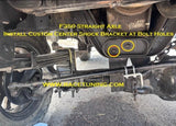 1980-96 FORD BRONCO F150 F250 F350 - DUAL FRONT STEERING STABILIZER SHOCKS