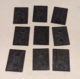 1 Ea. 64-76 MOPAR A, B, E BODY LEAF SPRING INTERLINERS PLASTIC BUSHINGS SPACERS