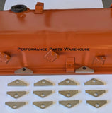 BBC CHEVY 396 427 454 VALVE COVER BOLT SPREADER BRACKETS - STAINLESS