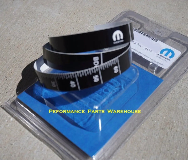 MOPAR PERFORMANCE TIMING TAPE - 273-440 MOPAR BIG & SMALL BLOCK, 426 HEMI