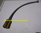 HYDRAULIC CLUTCH LINE; 98-02 GM FEMALE QUICK DISCONNECT, AN4 FITTING 12" LENGTH
