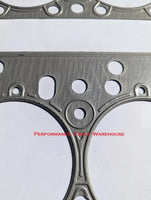 56-58 DODGE/PLYMOUTH/DESOTO 270 315 325 HEMI, POLY STEEL SHIM HEAD GASKETS .020"