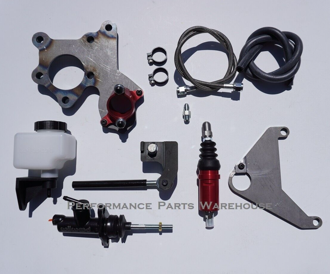 1968 FORD MUSTANG HYDRAULIC CLUTCH CONVERSION w/ 8393 MUSTANG T5 5SP