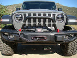 TUBULAR BULL BAR / GRILLE GUARD Only 2018-24 WRANGLER JL OEM STEEL FRONT BUMPER