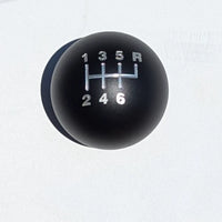 HURST BILLET ALUMINUM SHIFT KNOB - 6-SPEED - MATTE BLACK - TREMEC T56 TR6060 Etc