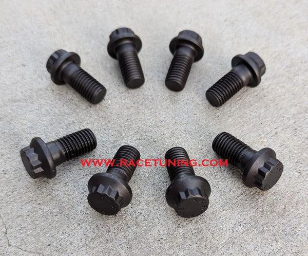 CRANK BOLTS For 2009-24 CHEVY LT1-LT5 LSA LSX ENGINE w/ 8-BOLT FLYWHEEL