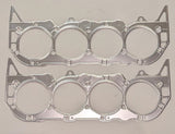 (2) BBC CHEVY 396 427 454 STEEL SHIM HEAD GASKETS 4.320 x .020" High Compression