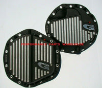 BILLET ALUMINUM F&R DIFFERENTIAL COVERS 2003-12 DODGE RAM 2500 3500