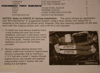 94-97 DODGE RAM 1500-3500 4x4 - DUAL FRONT STEERING STABILIZER SHOCKS