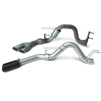 BANKS MONSTER 4" EXHAUST 2017-19 FORD F250 F350 6.7L POWERSTROKE - BLACK TIP