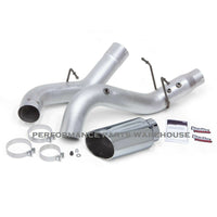 BANKS 5" MONSTER EXHAUST 2017-19 CHEVY/GMC 6.6L DURAMAX L5P - CHROME TIP
