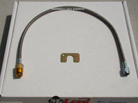 HYDRAULIC CLUTCH LINE - 98-02 GM QUICK DISCONNECT / AN4 FITTINGS 36" LENGTH