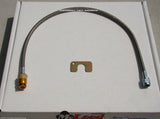 HYDRAULIC CLUTCH LINE - 98-02 GM QUICK DISCONNECT / AN4 FITTINGS 36" LENGTH