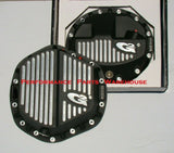 BILLET ALUMINUM F&R DIFFERENTIAL COVERS - 2014-19 DODGE RAM 2500 3500 w LEAF SPRINGS