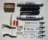 DUAL FRONT STEERING STABILIZER SHOCK KIT 03-08 DODGE RAM 2500 3500 4x4 w/ LIFT