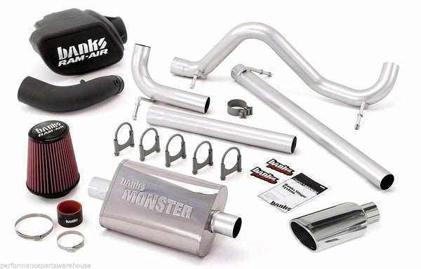 BANKS STINGER SYSTEM 07-11 JEEP WRANGLER 4-DOOR - CHROME EXHAUST TIP