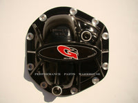 G2 DANA 44 AXLE COVER - BLACK ALUMINUM - FORD DODGE JEEP