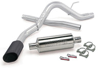 BANKS MONSTER EXHAUST w/ BLACK TIP 11-14 FORD F150