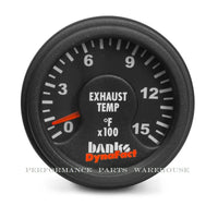 BANKS DYNAFACT 1500° PYROMETER GAUGE 10' LEAD - CHEVY FORD DODGE DIESEL