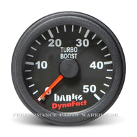 BANKS BOOST GAUGE Fits 93-02 CUMMINS MOTORHOME RV 5.9L/8.3L 0-50 PSI