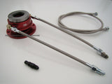 Billet Hydraulic Throwout Bearing Steel Braided Line; 04-06 GTO & 2010-15 Camaro