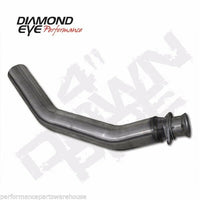 DIAMOND EYE 4" TURBO DOWN PIPE Fits 94-02 DODGE CUMMINS 5.9 - STAINLESS