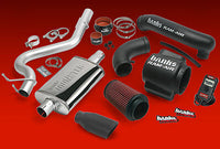 BANKS STINGER SYSTEM w AUTOMIND 00-03 JEEP WRANGLER 4.0L - BLACK EXHAUST TIP