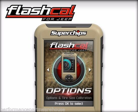SUPERCHIPS F5 FLASHCAL 2007-18 JEEP WRANGLER JK