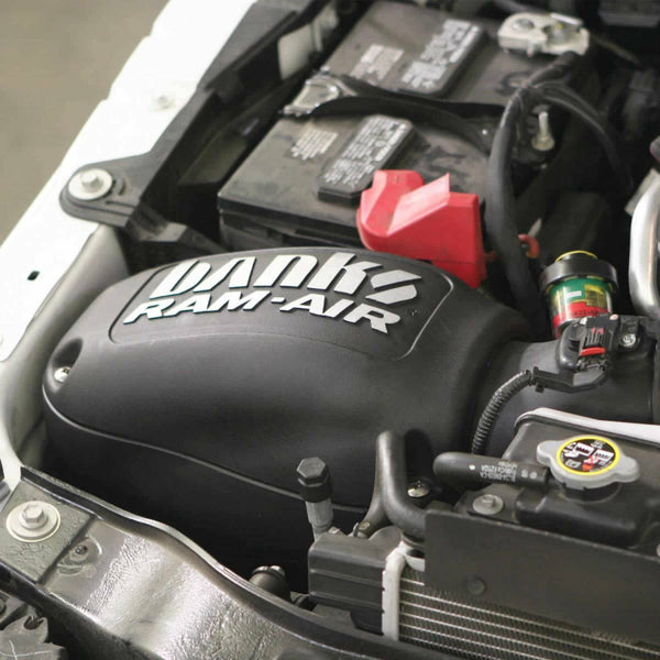 BANKS RAM AIR INTAKE SYSTEM 2011-16 FORD 6.7L POWERSTROKE - DRY FILTER