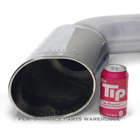 BANKS 5" MONSTER EXHAUST 2017-19 CHEVY/GMC 6.6L DURAMAX L5P - CHROME TIP