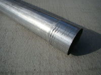 5" UNIVERSAL MUFFLER DELETE PIPE, 40" - DIESEL EXHAUST, ALUMINIZED