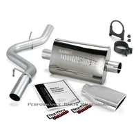 BANKS MONSTER EXHAUST SYSTEM 1991-95 JEEP WRANGLER 4.0 - CHROME TIP