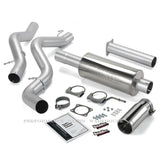 BANKS MONSTER EXHAUST 06-Early'07 CHEVY 6.6L DURAMAX LLY/LBZ, CREW CAB, LONG BED