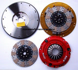 McLEOD RXT 1200-HP TWIN DISC CLUTCH & STEEL FLYWHEEL 2011-14 MUSTANG 5.0