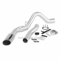 BANKS MONSTER EXHAUST SYSTEM 2015-16 CHEVY GMC 6.6L DURAMAX LML - CHROME TIP