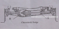 67-91 CHEVY GMC TRUCKS BLAZER SUBURBAN - DUAL FRONT STEERING STABILIZER SHOCKS