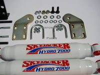 DUAL FRONT STEERING STABILIZER SHOCK KIT 14-17 RAM 2500, 13-17 RAM 3500 4-WD
