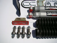 DUAL FRONT STEERING STABILIZER SHOCKS 14-17 RAM 2500, 13-17 RAM 3500 4-WD